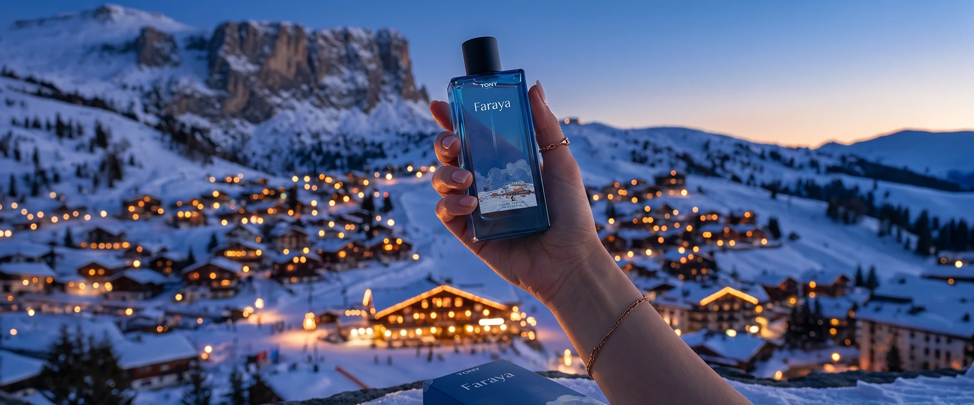 Tony Faraya — a snowy mountain village